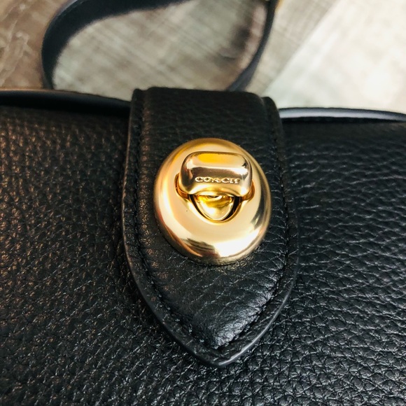 Coach Bags Coach Addie Crossbody Black Leather Poshmark